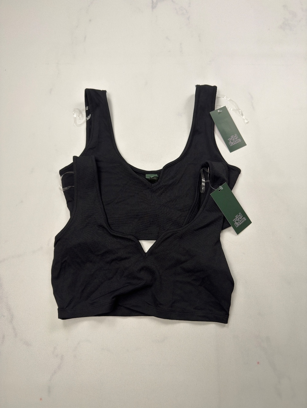 Wild Fable Bra Set Black Athletic Lot of 2 - Women M
